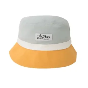 Lil' Boo Block Bucket Hat Green/Mustard
